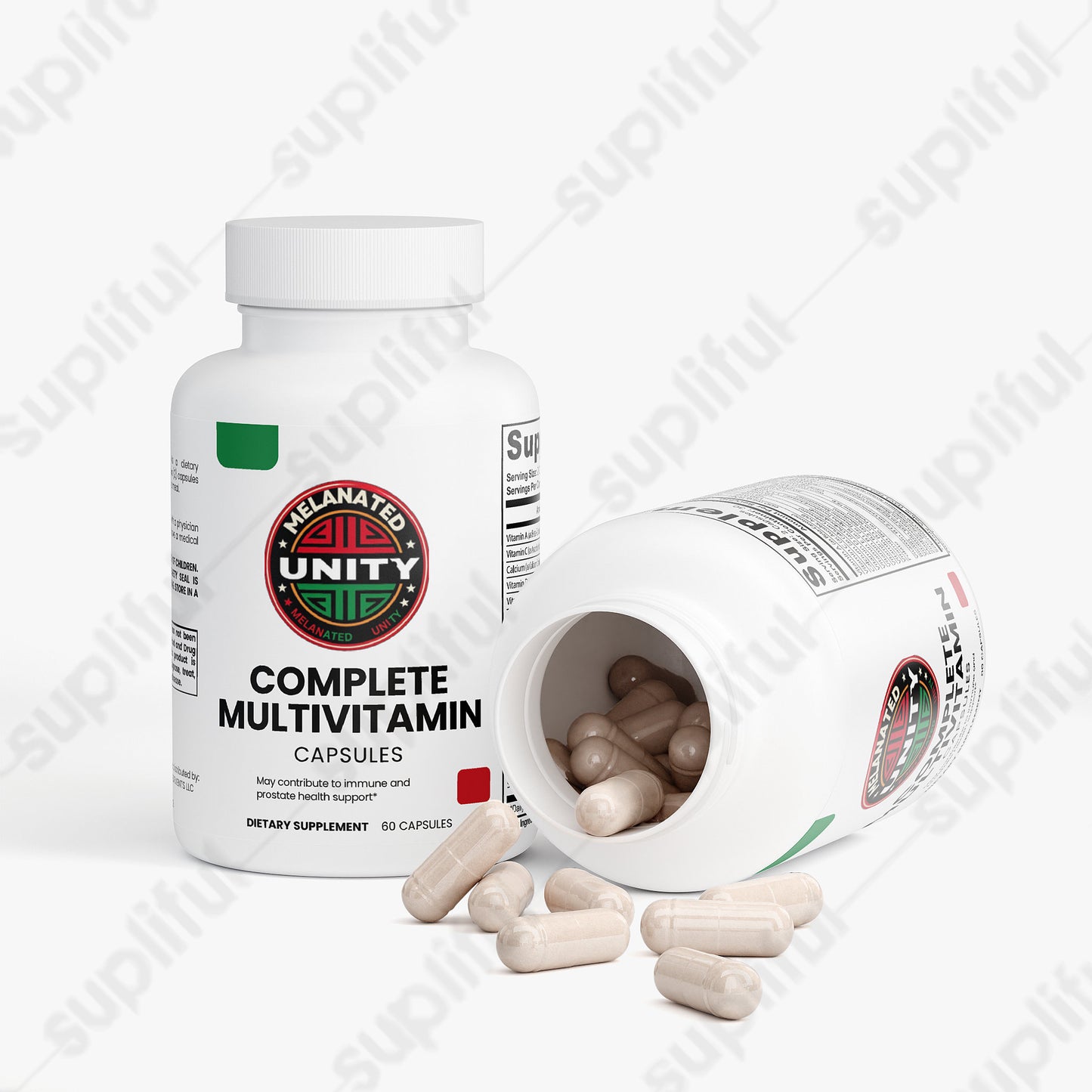 Melanin Unity Complete Multivitamin – Daily Vitamins for Melanin-Rich Health & Energy.